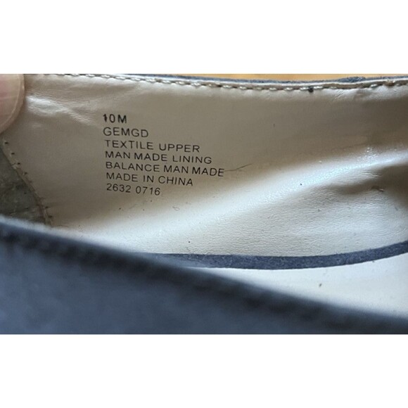 Nine West Gemgd Casual Slip On Pointed Loafer Flats Stone Accent Size 10 - Picture 8 of 8